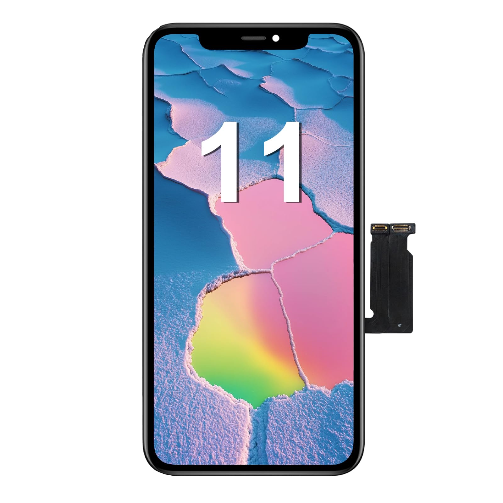 Efaithfix For Iphone 11 Lcd Screen Replacement 6.1 Inch Frame Assembly Lcd Display And 3D Touch Screen Digitizer For A2111, A222